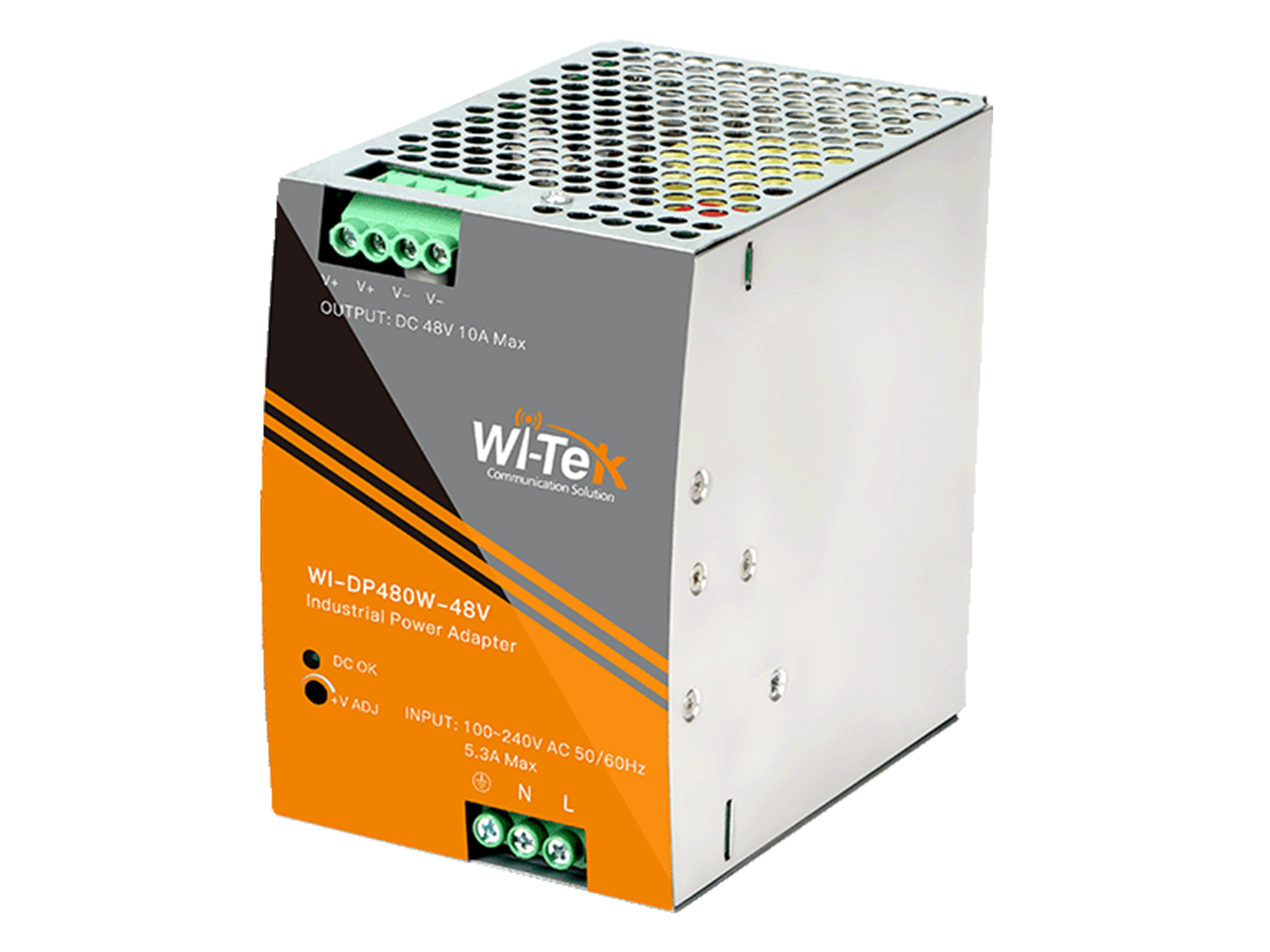 Блок питания Wi-Tek WI-DP480W-48V